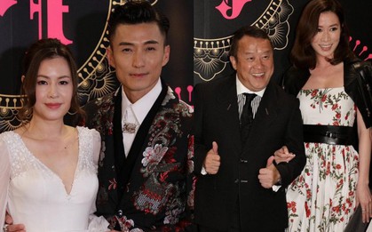 Xa Thi Mạn xuất hiện gợi cảm trong đám cưới "trai hư TVB" Trần Sơn Thông nhưng không ngờ lại sánh đôi với Tăng Chí Vỹ