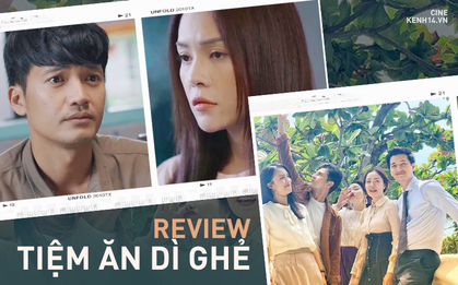 Review "Tiệm Ăn Dì Ghẻ" : Diễn viên toàn cực phẩm nhan sắc, mở màn "gay cấn" như phim kinh dị