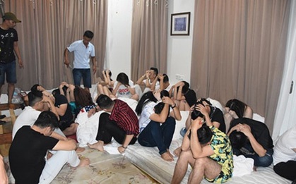 Dân chơi từ nhiều tỉnh xuống Vũng Tàu thuê biệt thự mở tiệc ma tuý tập thể