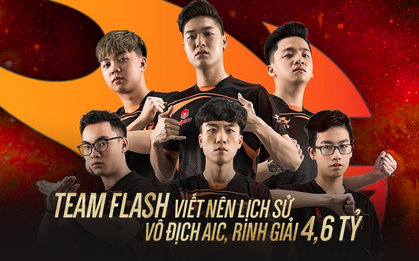 Tự hào: Liên Quân Việt Nam đánh bại Thái Lan, Team Flash lên ngôi vô địch AIC 2019, rinh giải thưởng 4,6 tỷ đồng