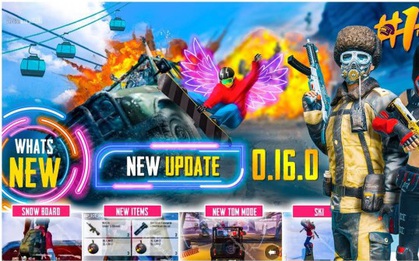 PUBG Mobile: Bản Update mới mang mùa đông đến với Erangel cùng chế độ Death Race siêu hấp dẫn