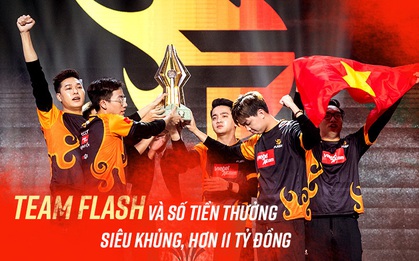 Chơi game nhưng không hư hỏng, game thủ Team Flash kiếm được hơn 11 tỷ trong năm 2019