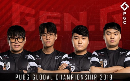Gen.G Esports vô địch giải đấu PUBG Global Championship 2019, rinh giải thưởng hơn 50 tỷ đồng