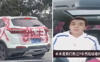 Đòi chia tay rồi bị bạn gái 7 năm phun sơn kín xe trả thù, chàng trai đăng video phản pháo khiến nhiều người phải suy ngẫm