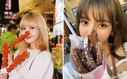 Lisa (BLACKPINK) có chùm ảnh selfie với đồ ăn khiến fan vừa đói vừa… thiếu nghị lực, nhìn vào đôi mắt ấy là quên cả thèm ăn!