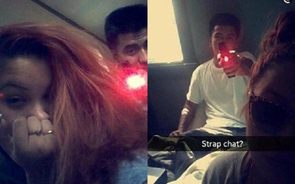 Đăng ảnh selfie đùa nghịch với bạn trai lên mạng xã hội, bà mẹ 2 con không ngờ "tử thần" ở ngay đằng sau