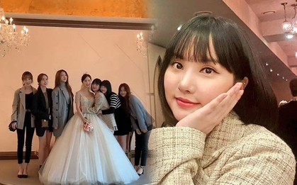 Cả dàn mỹ nhân G-Friend đi dự đám cưới chị gái, Eunha và Umji bất ngờ nổi bật hơn cả cô dâu