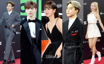 Siêu thảm đỏ MMA 2019: BTS lột xác thành dàn tổng tài, Kim Soo Hyun hở bạo bất ngờ bên ITZY và quân đoàn idol