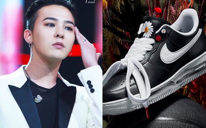 Vừa xuất ngũ, G-Dragon đã chuẩn bị ra giày "độc" hợp tác với Nike khiến dân tình bấn loạn