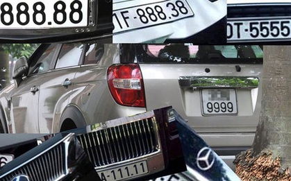 Đề xuất đấu giá biển số xe đẹp để tăng thu ngân sách