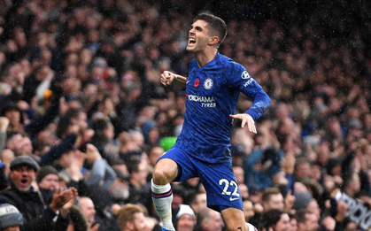 "Đội trưởng Mỹ" Pulisic bùng nổ, Chelsea tiếp tục bay cao tại giải Ngoại hạng Anh