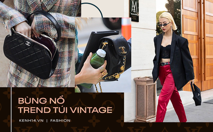 Bùng nổ trend túi hiệu vintage: Khi những item cũ kĩ lại được hội sành mặc săn lùng còn hơn cả hàng mới ra