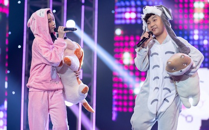 Cặp đôi vàng nhí: Long Nhật nhún nhảy không ngừng khi xem "hot boy lai Hàn" trình diễn hit Big Bang