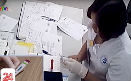 Công an Hà Nội xác minh vụ cắt đôi que thử HIV tại bệnh viện Xanh-pôn
