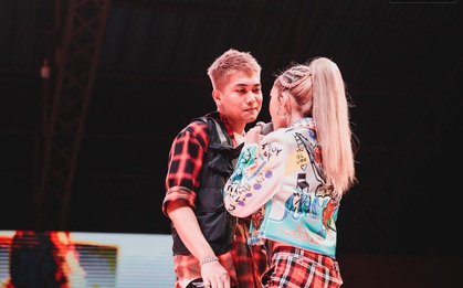BigDaddy và Emily "chuốc say" người hâm mộ bằng loạt bản hit đình đám trên sân khấu Beck'Stage Unexpected Rap Fest!