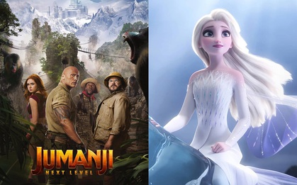 Frozen 2 vừa đạt KPI, Jumanji: The Next Level càn quét cực mạnh phòng vé Bắc Mỹ