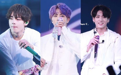 Bộ sưu tập 7 mic cầu vồng của BTS, tưởng chọn màu cho vui ai ngờ đều mang ý nghĩa sâu xa cả