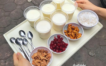Sữa chua trân châu Hạ Long hót hòn họt đã có hẳn 1 list địa chỉ dài dằng dặc ở Hà Nội, các bạn trẻ Thủ đô tha hồ mà "quẩy"