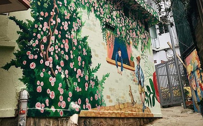 Dân mạng truy tìm vị trí ngôi làng bích họa đủ màu sắc ở ngay Đà Lạt