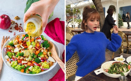 Ăn salad sẽ không giúp bạn giảm cân mà ngược lại còn gây béo nếu ăn sai cách