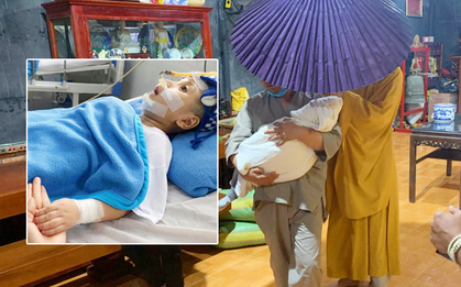 Nghẹn lòng giây phút đón Đức Lộc trở về mái ấm, từ nay đại gia đình sẽ mãi vắng bóng "chú lính chì dũng cảm"