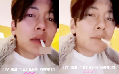 Sốc trước cảnh Ji Chang Wook công khai phì phèo thuốc lá, còn gây tranh cãi khi khoe lên Instagram