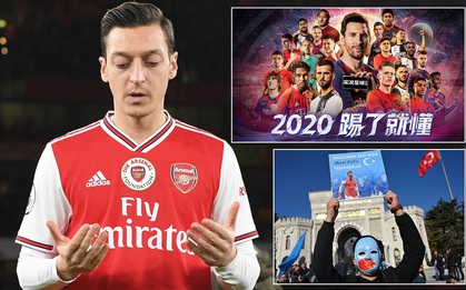 Lên tiếng vì vấn đề chính trị của Trung Quốc, Mesut Ozil lập tức bị "bay màu" khỏi PES 2020