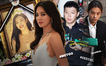 Những năm kinh hoàng nhất showbiz Hàn thập kỷ qua: 2019 chưa phải năm gây sốc nhất dù đủ bê bối rúng động, tự tử, bán dâm