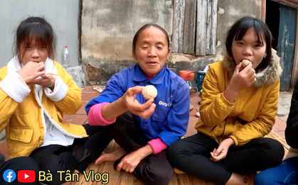 Bà Tân Vlog làm bánh nhãn, kết quả lại to bằng quả chanh: "siêu to khổng lồ" là đây chăng?