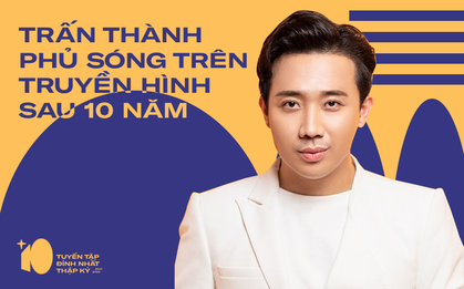 Gần 15 năm hoạt động, Trấn Thành đã phủ sóng trên các show truyền hình như thế nào?