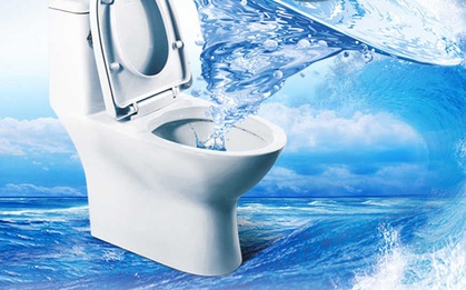 Khi bồn cầu học hỏi công nghệ từ chảo rán: Chống "dính" và "mượt như cầu trượt"