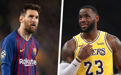 Vượt mặt cả Messi lẫn "Tia chớp" Usain Bolt, siêu sao LeBron James trở thành VĐV xuất sắc nhất thập kỷ