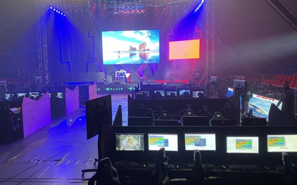 Đột nhập bên trong nhà thi đấu eSports của SEA Games 30, tất cả đã sẵn sàng!