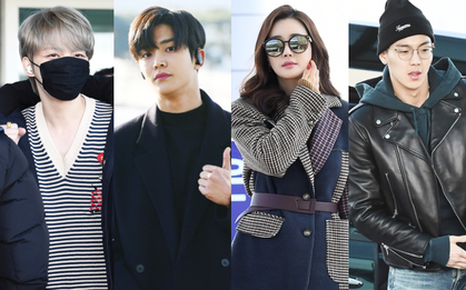 Dàn sao Hàn gây náo loạn sân bay: Jaejoong và Lee Da Hae cực nổi, nhưng nam thần hiện tượng Rowoon mới là tâm điểm