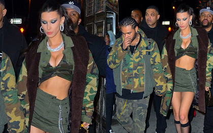 Bella Hadid cực tình bên The Weeknd trong ngày sinh nhật, nhưng spotlight đổ dồn về vòng 1 o ép như sắp nổ của cô