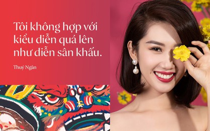 Thúy Ngân nói về diễn xuất : "Tôi thấy mình không hợp diễn sân khấu"
