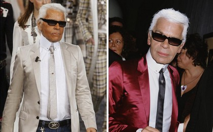 Phong cách của NTK Karl Lagerfeld qua năm tháng: ngoài màu đen còn rất nhiều điều thú vị, riêng cặp kính râm là gần như bất biến