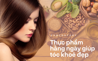 Tóc mượt mà, khoẻ đẹp với những thực phẩm hằng ngày quen thuộc này