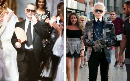 Ít ai biết Karl Lagerfeld là tác giả của một chế độ ăn kiêng giúp ông giảm tới 40kg/năm