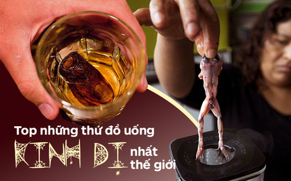 Có những loại đồ uống mà nghe thành phần thôi đã muốn... chạy xa ngàn cây số