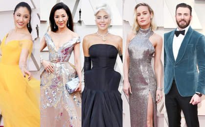 Thảm đỏ Oscar 2019: Lady Gaga bị tình tin đồn "bỏ rơi", dàn "Con nhà siêu giàu châu Á" đọ sắc siêu anh hùng Marvel, DC