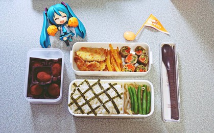 Tất niên ngán thịt mỡ, nhìn hộp cơm đơn giản mà đẹp mắt của cô gái này ai cũng thèm