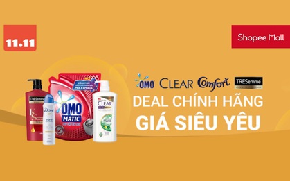 Unilever Việt Nam ghi nhận số lượng đơn hàng bán ra thành công tăng hơn 20 lần so với ngày thường tại sự kiện mua sắm Shopee 11.11 Siêu Sale