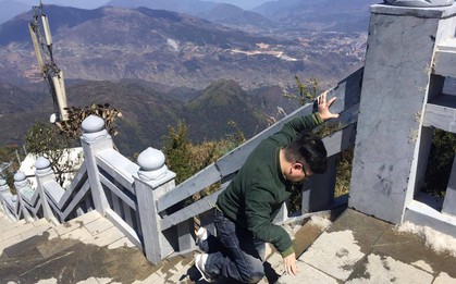 "Chàng trai xương thủy tinh" Vũ Ngọc Anh và hành trình chinh phục Fansipan