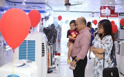 "Sốc" với quạt lạnh giá chỉ 1 triệu đồng