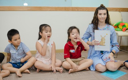 Trải nghiệm buổi học cực vui tại cơ sở mới của VUS