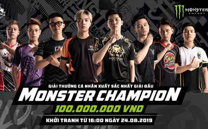 Đấu trường Danh vọng mùa Đông 2019 đã trở lại, tuyển thủ xuất sắc đạt danh hiệu MVP “Monster Champion” giành 100 triệu tiền thưởng