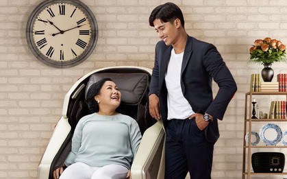 Nhờ lòng hiếu thảo, cô gái bất ngờ nhận được chiếc ghế massage giá trị