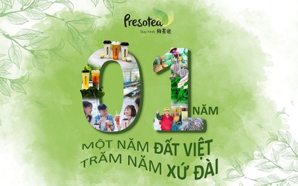 Lóa mắt với loạt ưu đãi “siêu to khổng lồ” mừng 1 tuổi từ Presotea