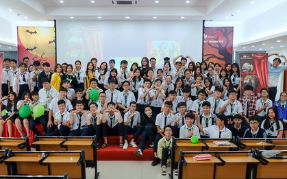 Học sinh Fschool Cần Thơ thỏa sức sáng tạo trong giờ học văn